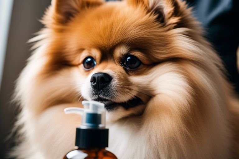 identify-and-treat-dry-skin-in-pomeranians