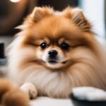 pomeranian-grooming-combatting-dry-skin-issues