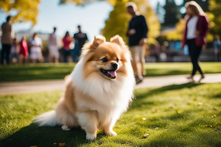 socializing-a-pomeranian-with-dogs-and-people